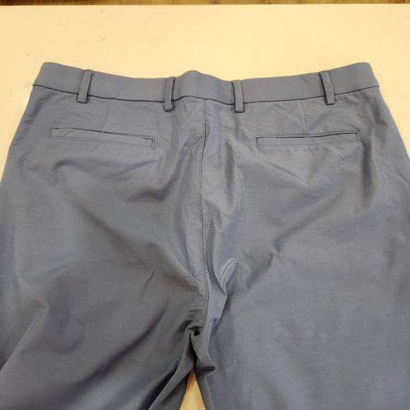 Lauren Ralph Lauren Pants Mens 36/32 36x31 Blue Chino Straight Golf Cotton Nylon - Picture 4 of 13